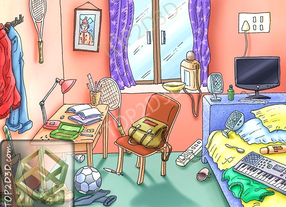 Bedroom Clipart Messy Room Picture 268081 Bedroom Clipart Messy Room