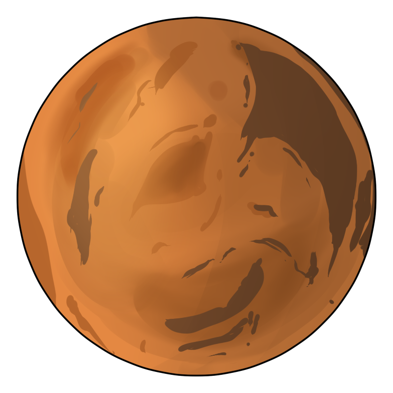 Mars Clipart The Planet Mars Clipart Cartoons By Vectortoons Free Images And Photos Finder