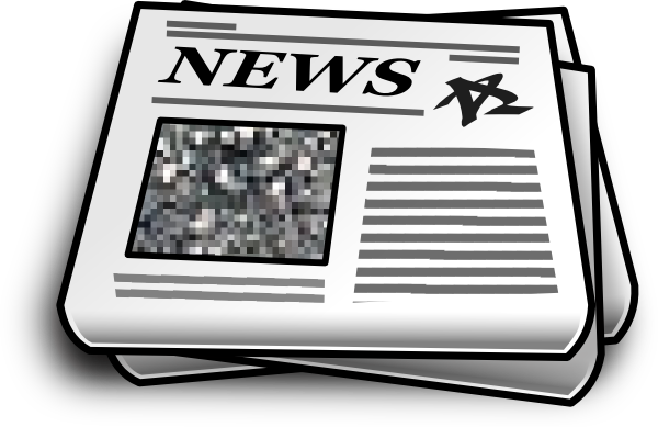 Announcements clipart newspaper. News article 