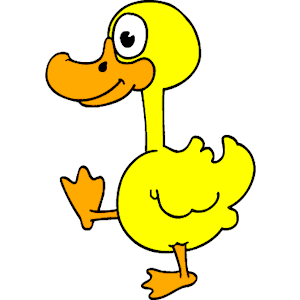 1 clipart duck. Walking 