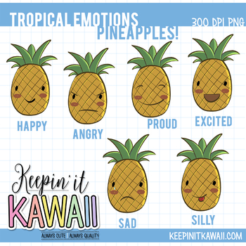 1 clipart pineapple