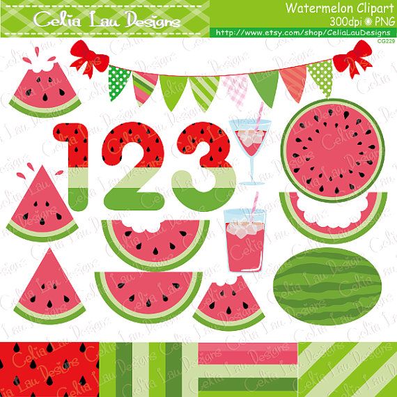  best maths literacy. 1 clipart watermelon