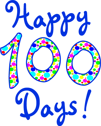 100 clipart 100 day. K days of school