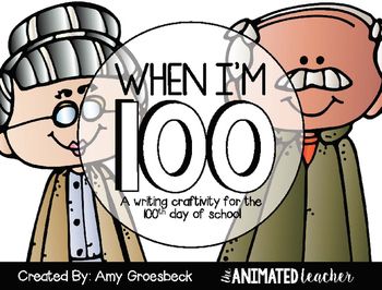 When i m th. 100 clipart 100 years old
