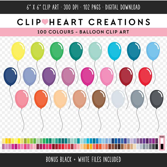  commercial use png. 100 clipart balloon