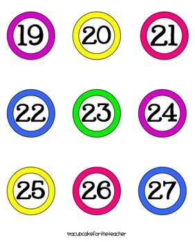 100 clipart number 100.  best counting cards