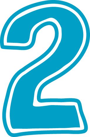 Number free download clip. 2 clipart