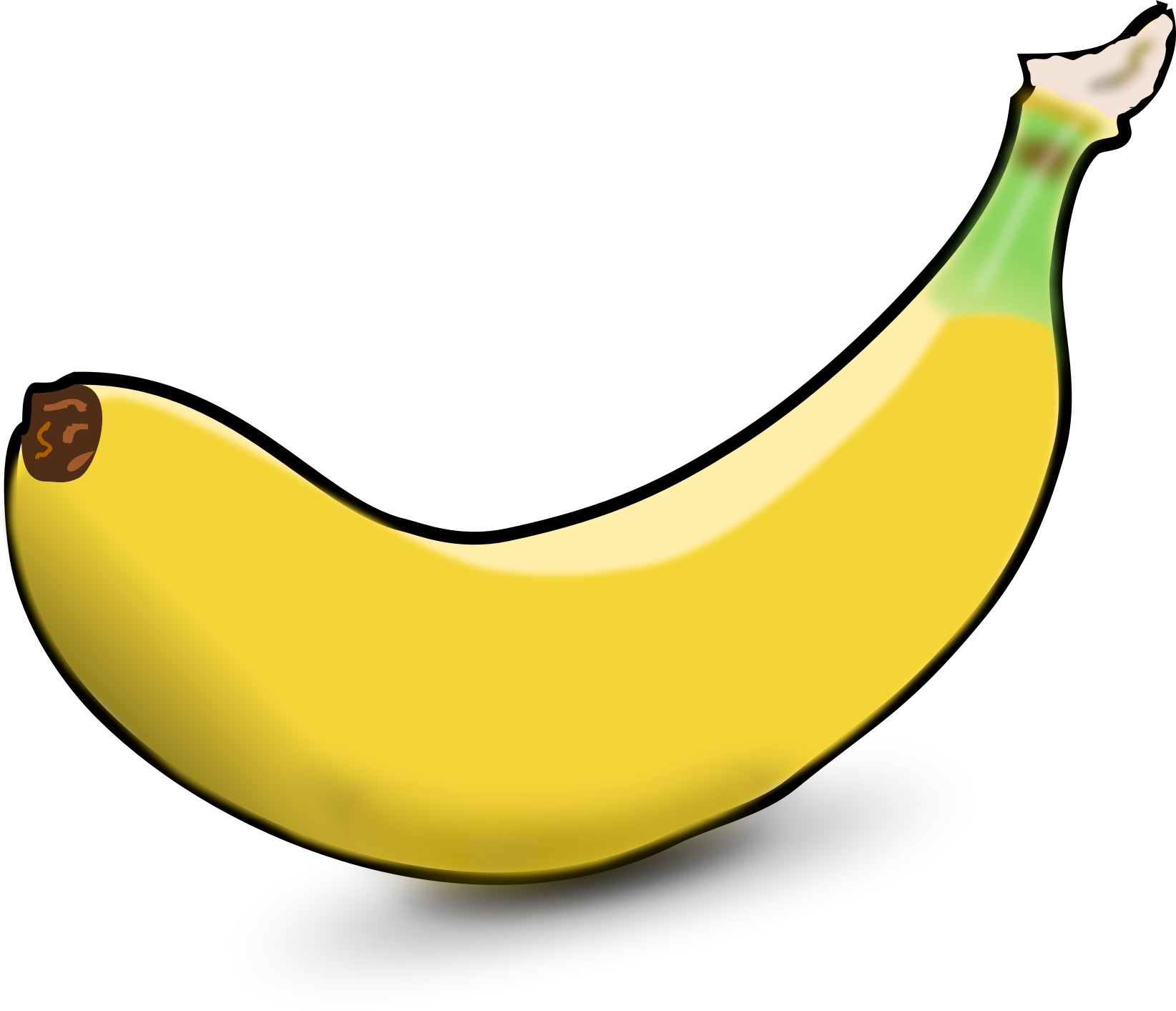 . Free clipart banana