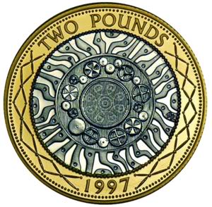 Pound pencil and in. 2 clipart coin