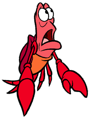 Sebastian the clip art. 2 clipart crab