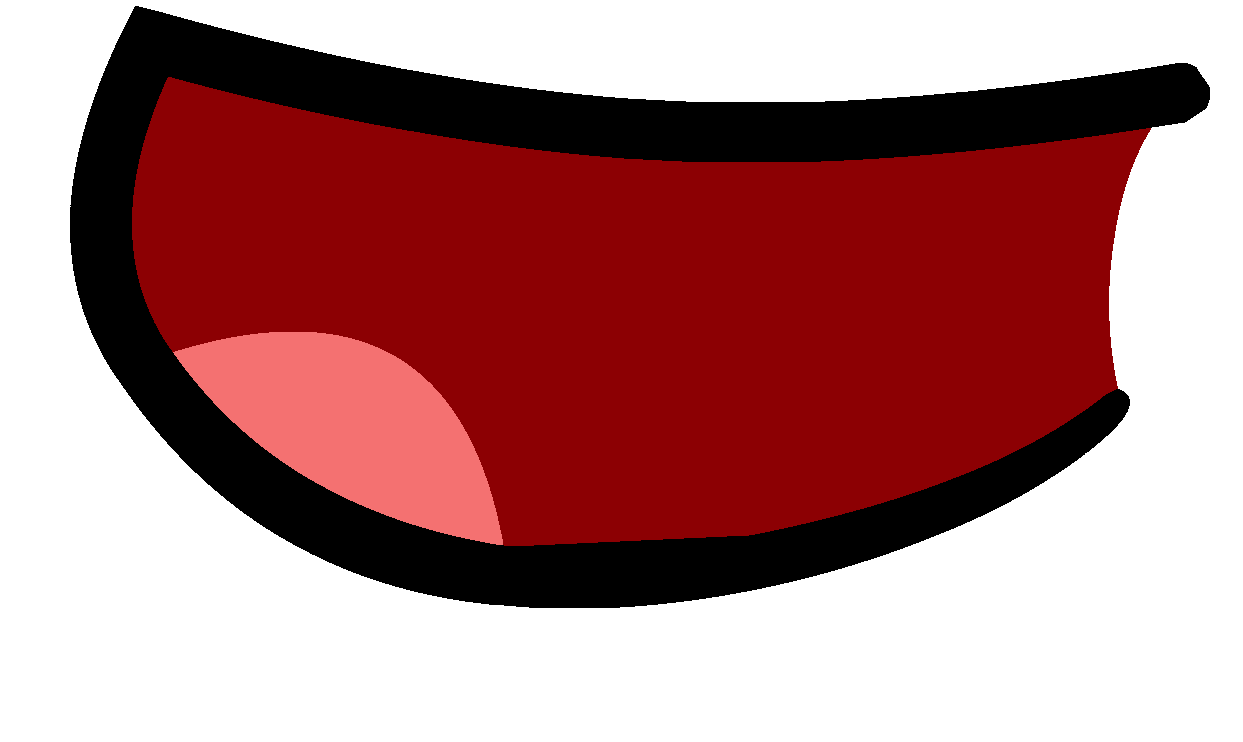 2 clipart object. Image open mouth smile