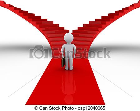 2 clipart pathway. Two road pencil and