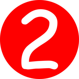  collection of numbers. 2 clipart single number