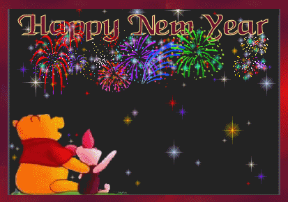 Happy new year sparkling. 2016 clipart animation