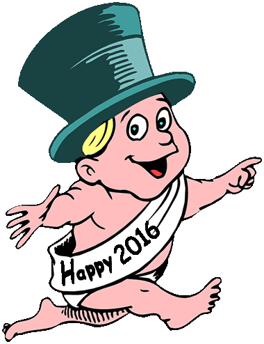 New year graphics and. 2016 clipart cartoon