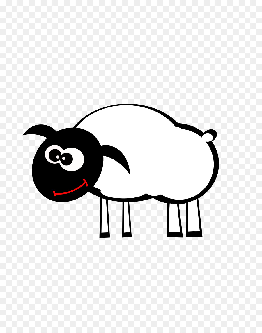 Black and white sheep. 2016 clipart eid mubarak