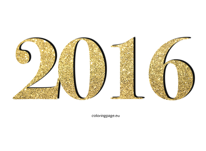  glitter coloring page. 2016 clipart gold