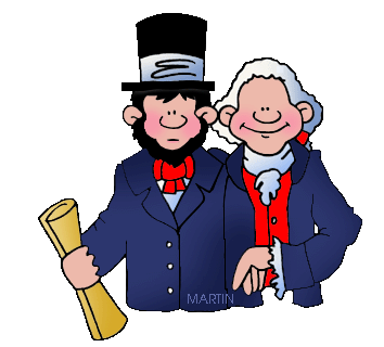 President clipart. Presidents day holiday closures