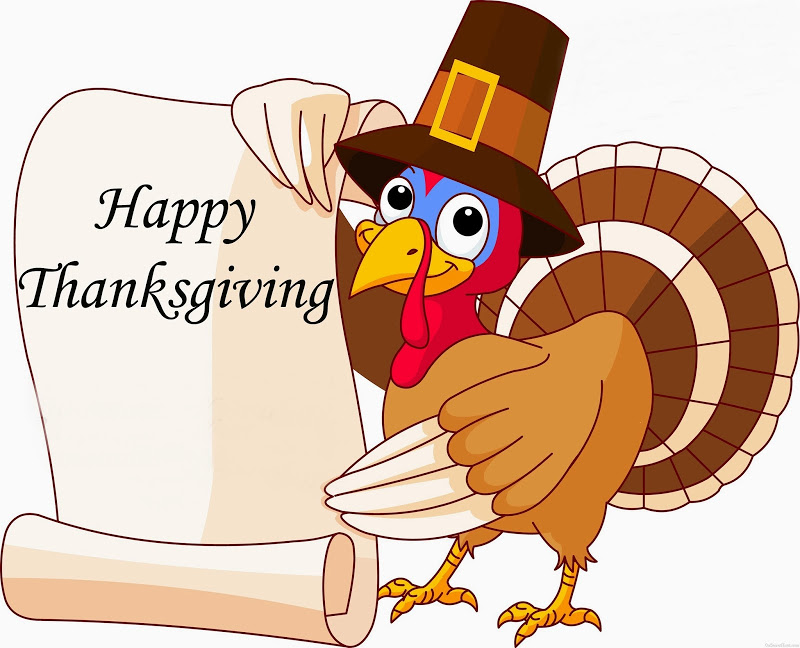 2016 clipart thanksgiving. Happy from all of