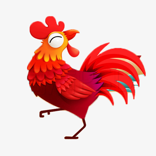  calendar cartoon rooster. 2017 clipart chicken