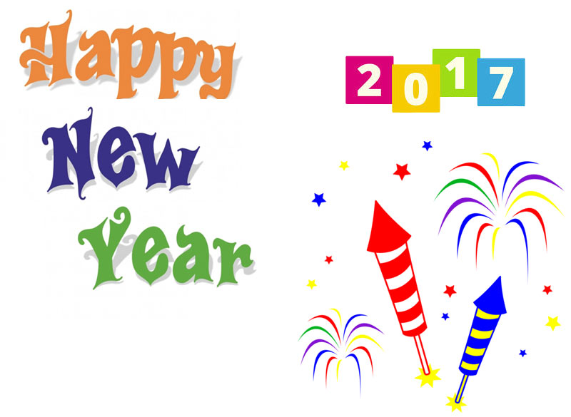  happy clipartlook. 2017 clipart new years day