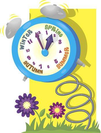 It s time to. 2017 clipart spring forward