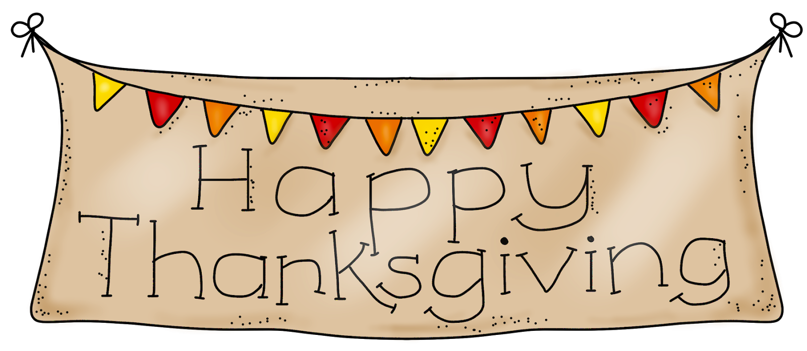 printable happy banner. 2017 clipart thanksgiving