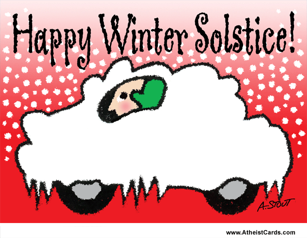 Happy card. 2017 clipart winter solstice