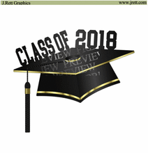 Clip art black and. 2018 clipart graduation cap