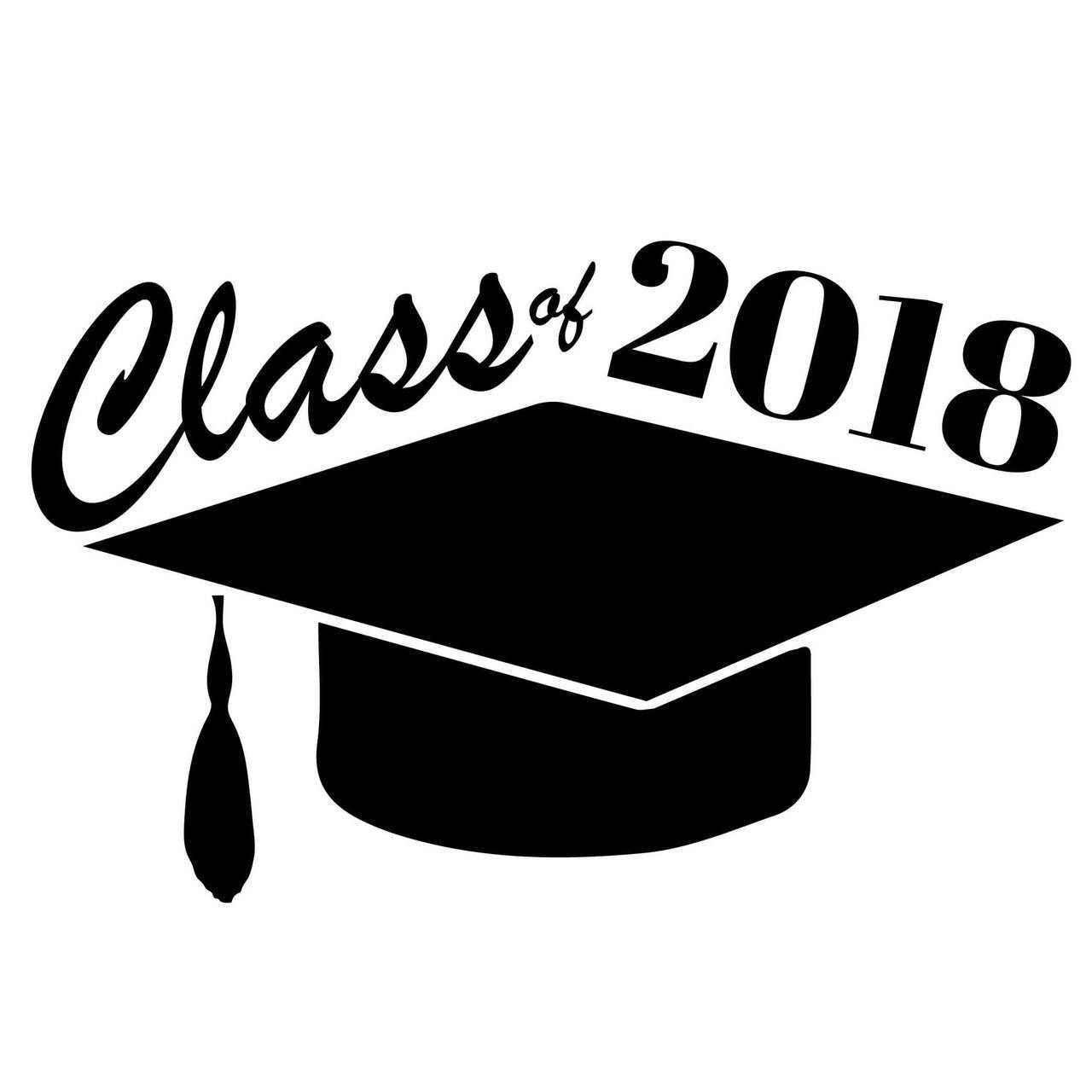 2018 clipart graduation hat, 2018 graduation hat ...