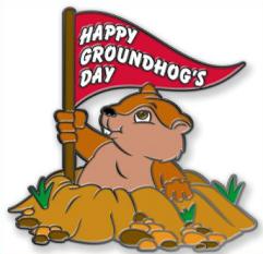Free. 2018 clipart groundhog day