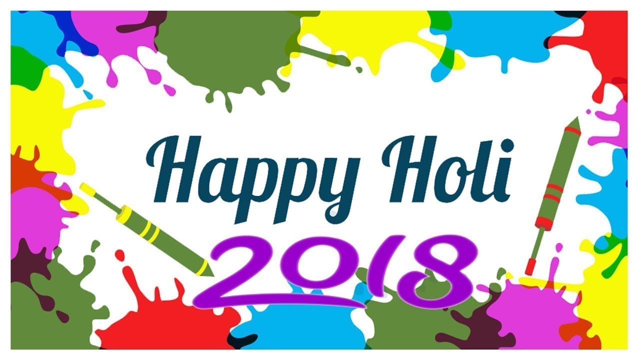 2018 clipart holi