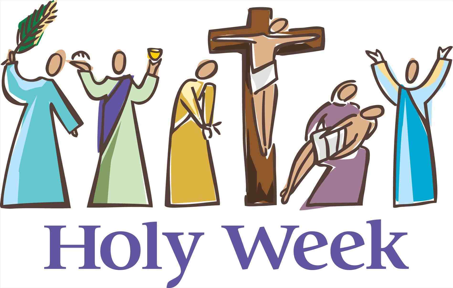 Christ the king lutheran. 2018 clipart holy week