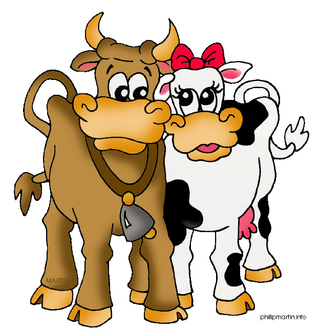 Cow watercolor