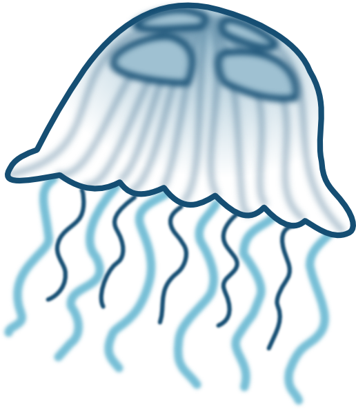 3 clipart jellyfish. Clip art at clker