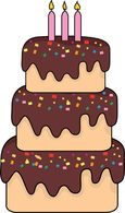 Search results for clip. 3 clipart layer cake