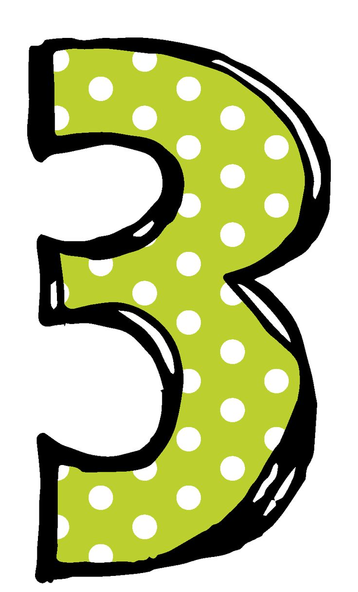 Polka dot free download. Number 2 clipart fun