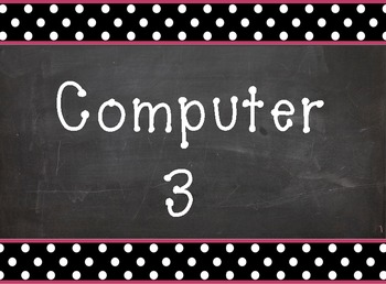Computer background chalkboard with. 3 clipart polka dot