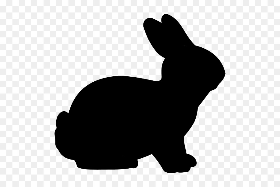 4 clipart bunny. Rabbit silhouette clip art
