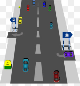 4 clipart lane highway