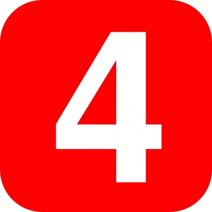 4 clipart number 1. One free download best