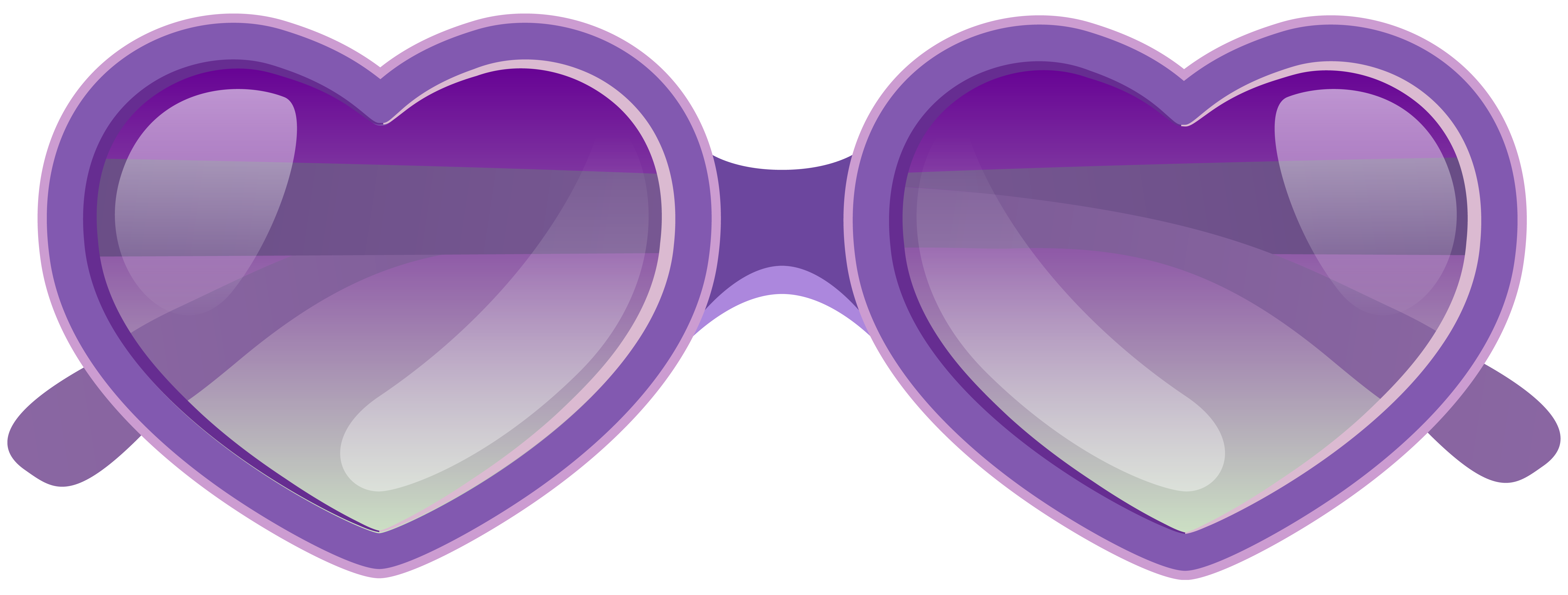 Heart sunglasses png image. 4 clipart purple