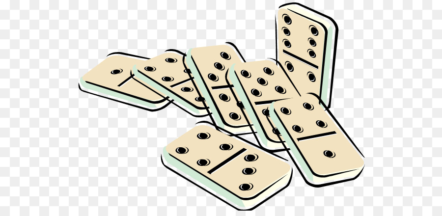 5 clipart domino