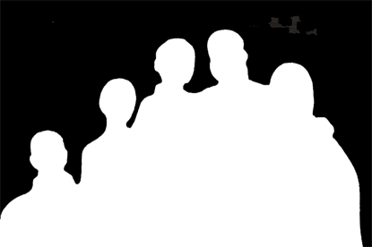 5 clipart family. Silhouette of at getdrawings