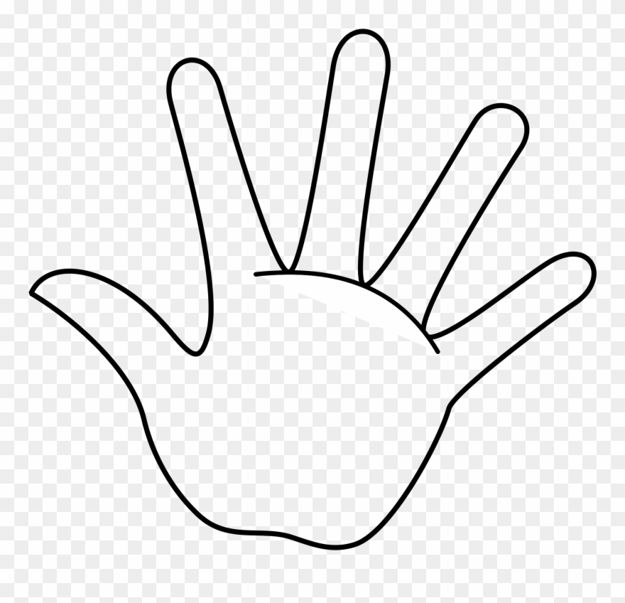 Remember the finger hand. Pointing clipart rule