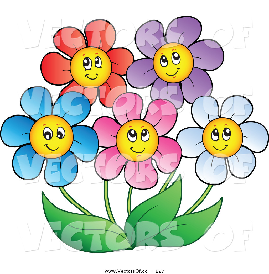 Smile flower . Daisies clipart happy
