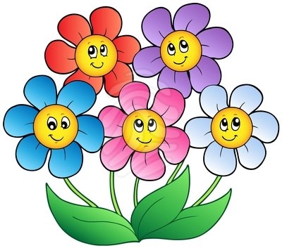 5 clipart flower