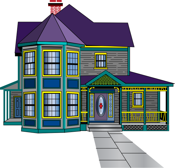 clipart home townhouse
