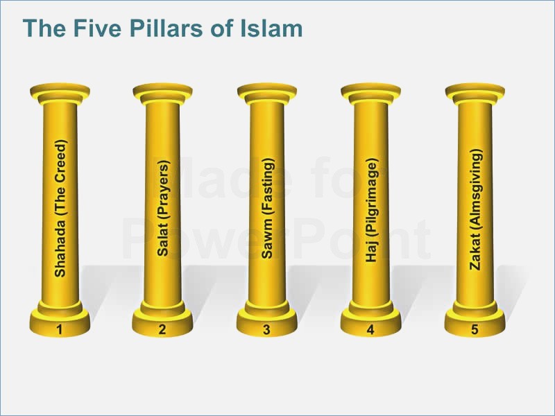 5 clipart pillar