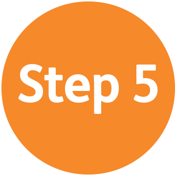 5 clipart step